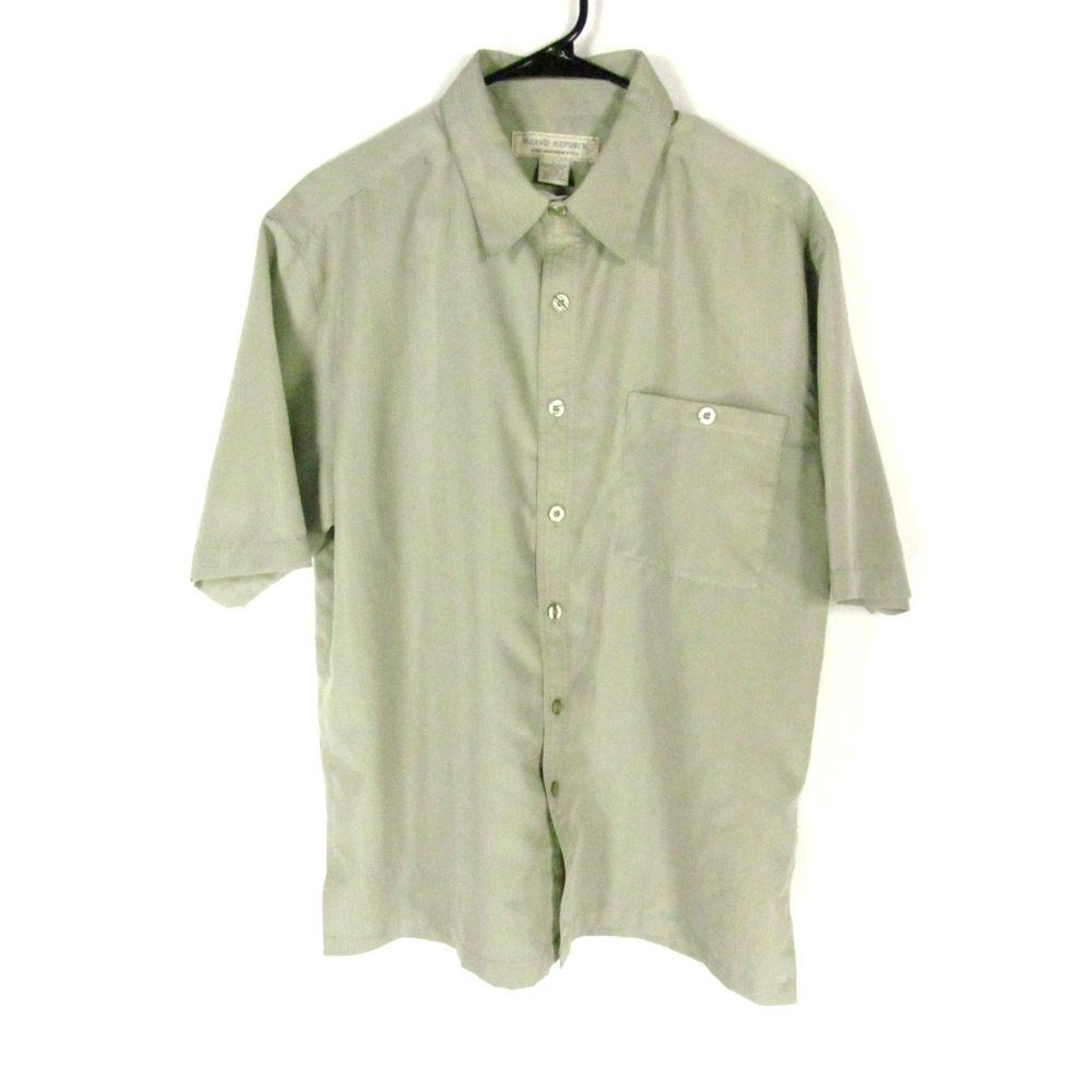 Island Republic Men's Shirt Size L Short Sleeves - Picture 2 of 6